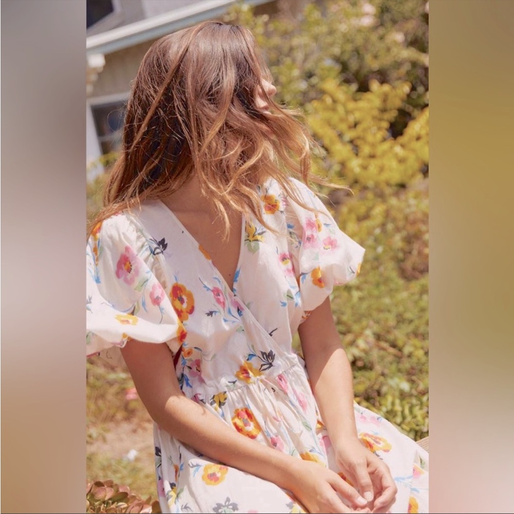 🚨 S O L D 🚨 Christy Dawn Desert 🌵 Bloom Dahlia Dress XS - Picture 4 of 16